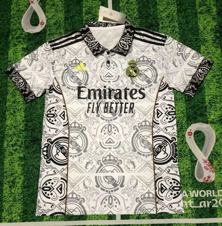 AAA Quality Real Madrid 24/25 Special Black/White Jersey